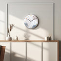 30cm Wall Clock Fabric Pattern - Classic Wall Clock Design