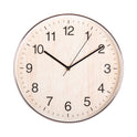 30Cm Wall Clock Light wood- Classic Design