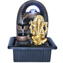 25cm Ganesha Water Fountain - Indoor Home Decoration