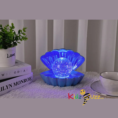 Blue Glitter Pearl Lamp - Home Decorative Accessories