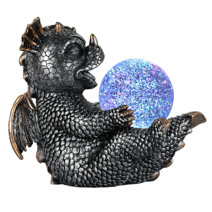 Silver Pyro The Magic Dragon - Home Decoration Accessories