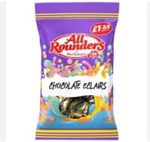 All Rounder Chocolate Eclairs