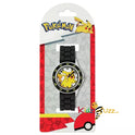 Pokemon Black Time Teacher Strap Watch For kids