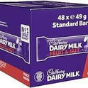 Dairy Milk Chocolate Fruit & Nut Bar 48 x 49g