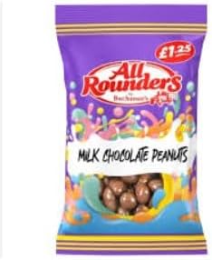 All Rounder Milk Chocolate peanuts Delicious Tasty And Twisty Treat Gift Hamper, Christmas,Birthday,Easter Gift