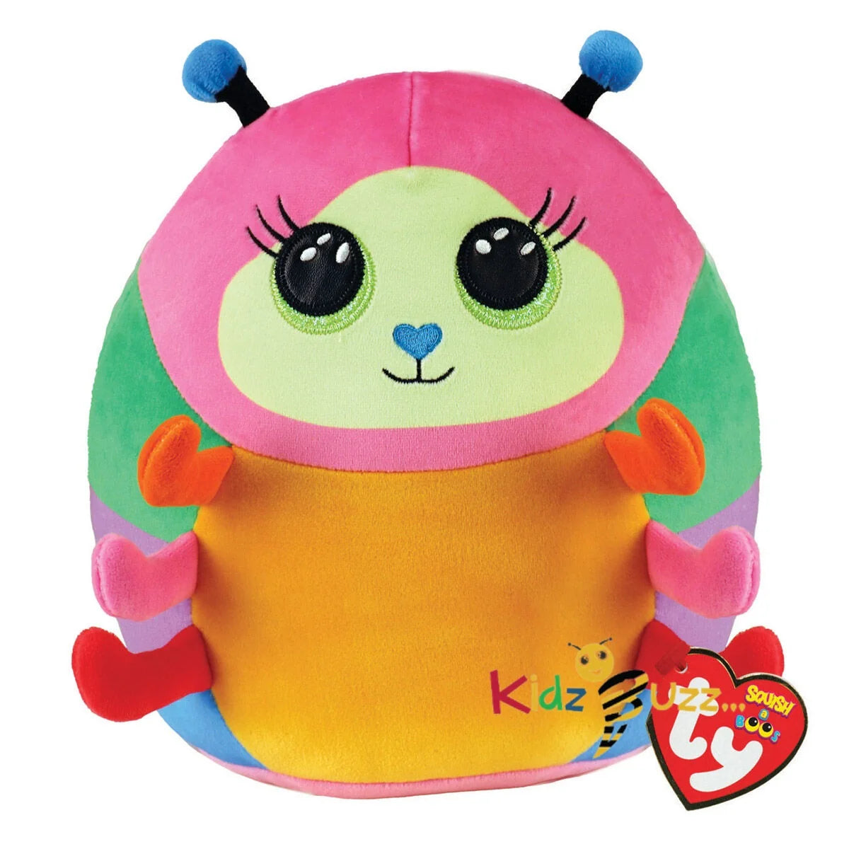 TY Squishy Nessa Caterpillar - Soft Toys