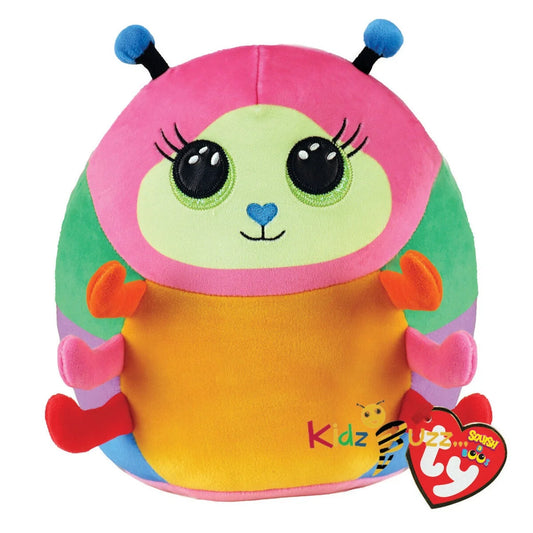 TY Squishy Nessa Caterpillar - Soft Toys