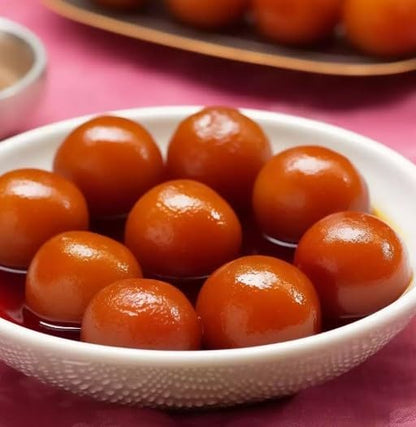 Festival Special Premium (Gulab Jamun) Delicious Indian Traditional Sweets To Sweeten Up Your Celebration Best Gift For All Occasions Rakhi,Marriage,Diwali,Holi