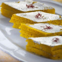 Festival Special Premium (Kesar Kaju katli) Delicious Indian Traditional Sweets To Sweeten Up Your Celebration Best Gift For All Occasions Rakhi,Marriage,Diwali,Holi