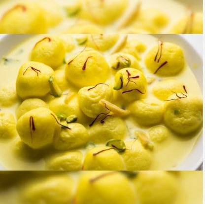 Festival Special Premium (Traditional Rasmalai) Delicious Indian Traditional Sweets To Sweeten Up Your Celebration Best Gift For All Occasions Rakhi,Marriage,Diwali,Holi