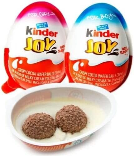 Mix Kinder Joy Chocolate Eggs With Surprise Inside EXP (6/24)