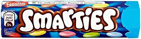 ( 48 Pack ) Smarties Hexatube 38g