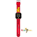 Pokémon Pikachu LED Red Strap Kids Watch