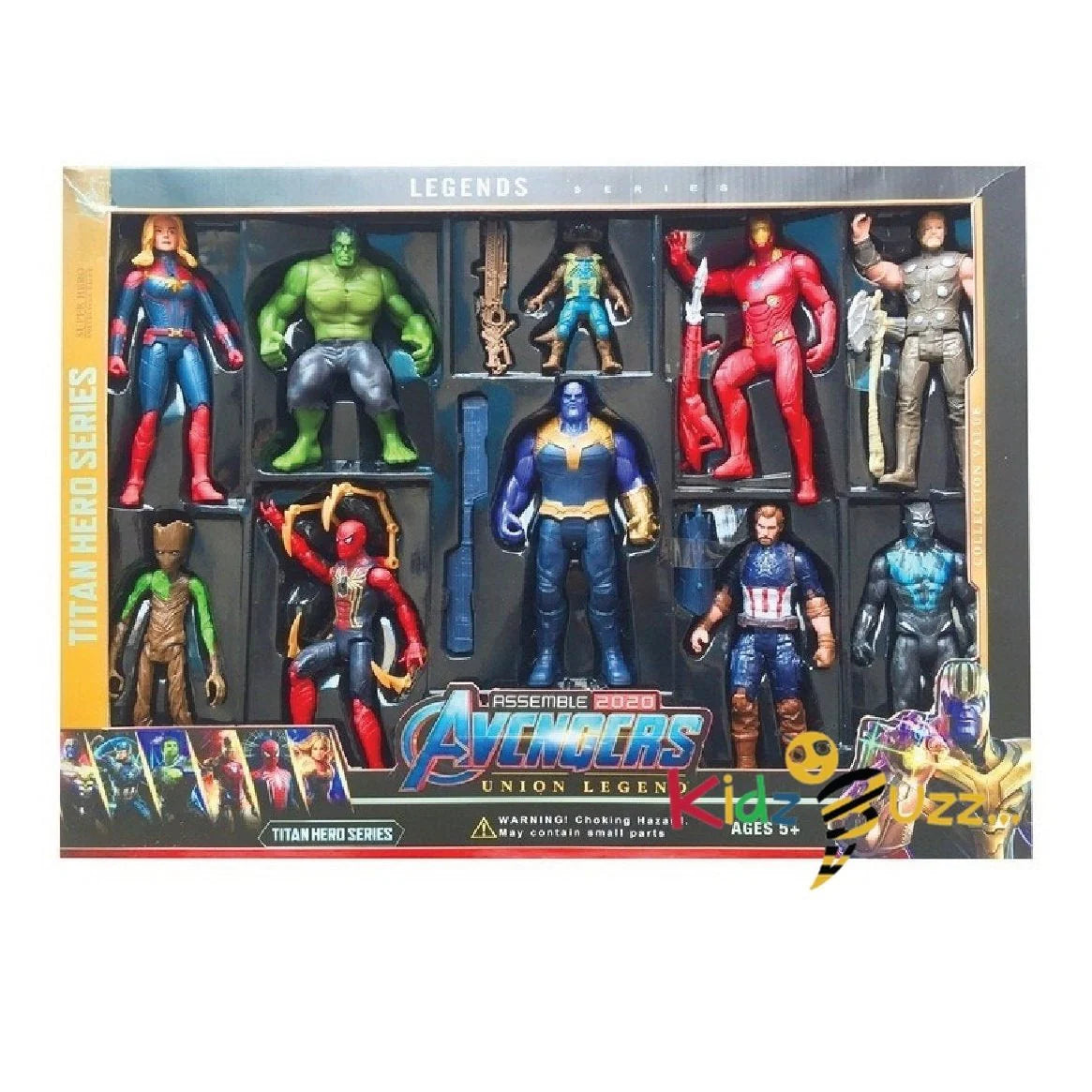 Avengers 10 PCS Union Legend With Light Effect
