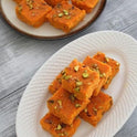 Festival Special Premium (Gajar Kalakand Burfi) Delicious Indian Traditional Sweets To Sweeten Up Your Celebration Best Gift For All Occasions Rakhi,Marriage,Diwali,Holi