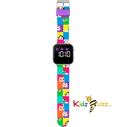 Roblox Multicolour Silicone Strap LED Watch