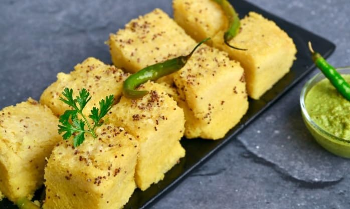 Festival Special Premium (Dhokla) Delicious Indian Traditional Sweets To Sweeten Up Your Celebration Best Gift For All Occasions Rakhi,Marriage,Diwali,Holi