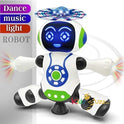Electronic Dancing Fan Robot with 3D Lights and Music
