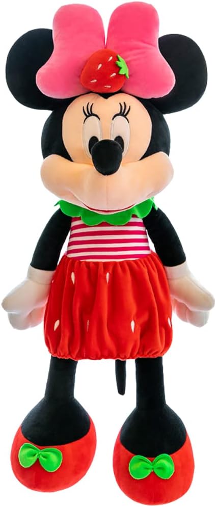 65cm Minnie Mouse With Strawberry - Soft Plush Toy