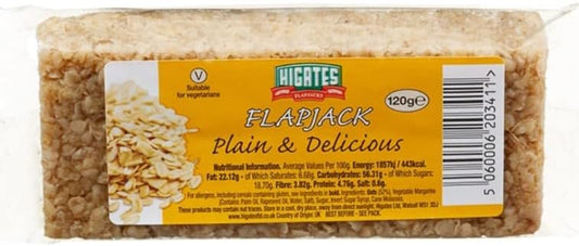 Higates Flapjacks: Original Recipe 120g