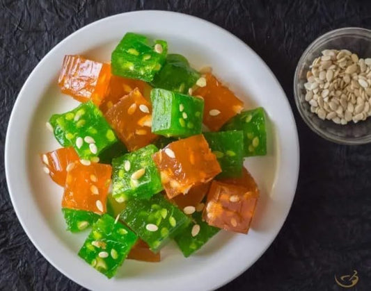 Festival Special Premium (Bombay Karachi Halwa) Delicious Indian Traditional Sweets To Sweeten Up Your Celebration Best Gift For All Occasions Rakhi,Marriage,Diwali,Holi