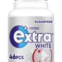 Wrigley's Extra White Sugarfree Chewing Gum, Classic Mint Flavour,  6 x 46 Packs