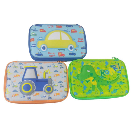 Pencil Case with Car Design For Kids