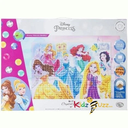 Disney Princess Crystal Art - 90x65cm Crystal Art Kit