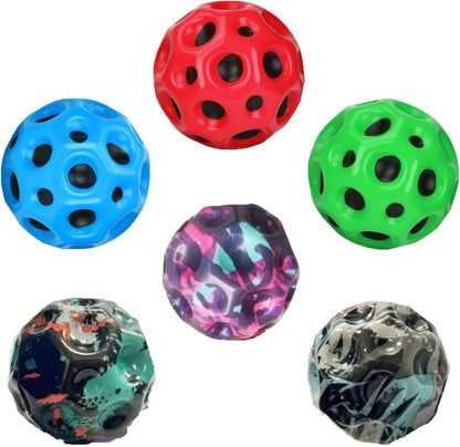 Space Ball Bouncing, Moon Bouncing Ball For Kids (Pack of 3)
