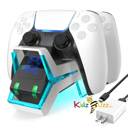 Charging Station Compatible With PS5 Dual Sense Controllers