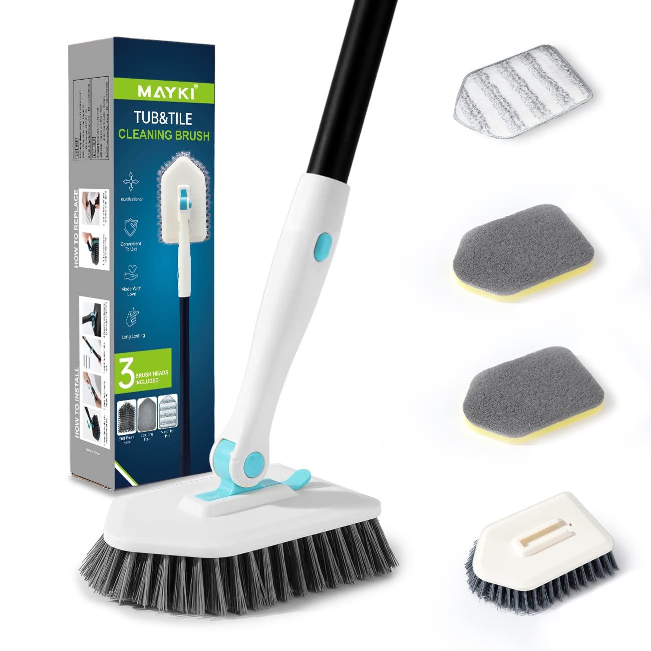 Tub And Tile Cleaning Brush