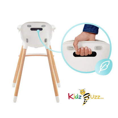 Kinderkraft Sienna 2-in-1 Highchair, Baby Chair