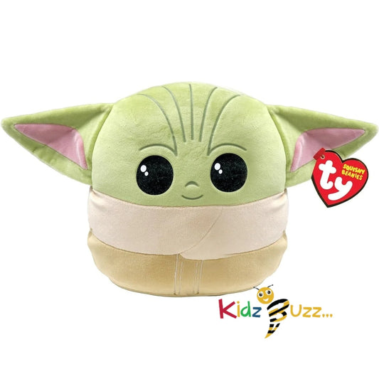 TY Squishy Grogu Soft Toy - Collectible Cuddly Stuffed Teddy