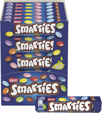 ( 48 Pack ) Smarties Hexatube 38g