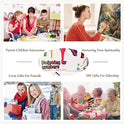 Tookeen Paint by Numbers Kit for Kids Number Painting DIY Craft Kits