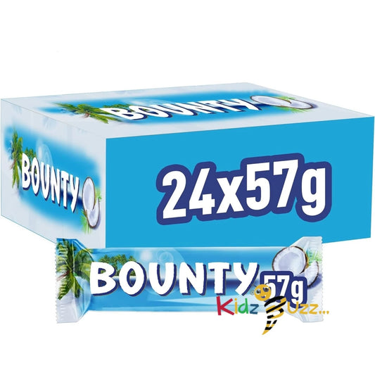 Bounty Coconut Milk Chocolate Duo Bar 24 X 57g