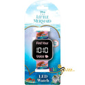 Little Mermaid Printed Strap Digital LED Watch