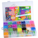 Loom Band Accessory Case 252-Rainbow Rubber Bands Kit