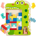 Wooden Multipurpose Tetris Puzzle For Kids