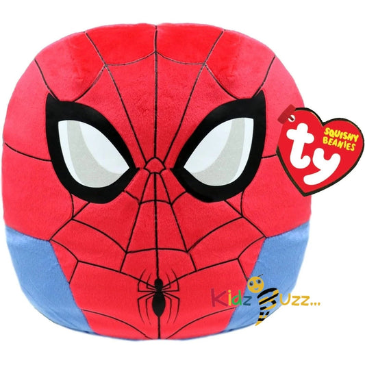 TY Squishy Spiderman Small- Soft Plush Collectible Toy