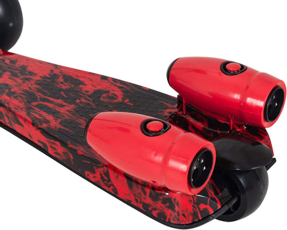 Spray Foldable Kick Scooter For Boys and Girls 3-6 Yrs