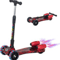 Spray Foldable Kick Scooter For Boys and Girls 3-6 Yrs