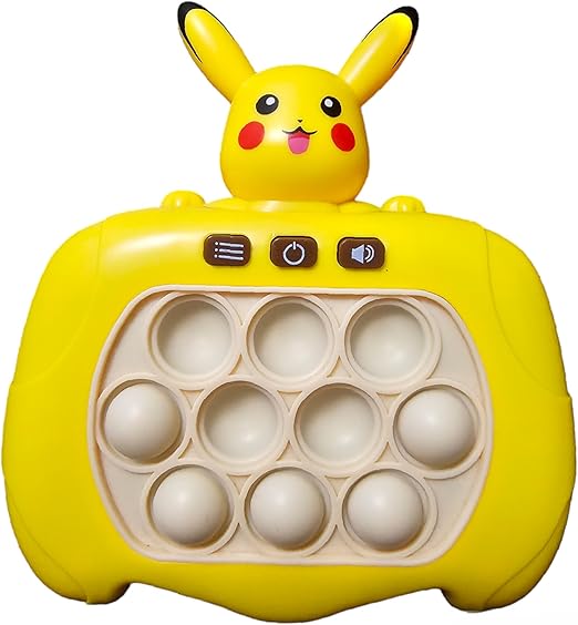 Pikachu Speed Push Game Machine Pop Stress Toys