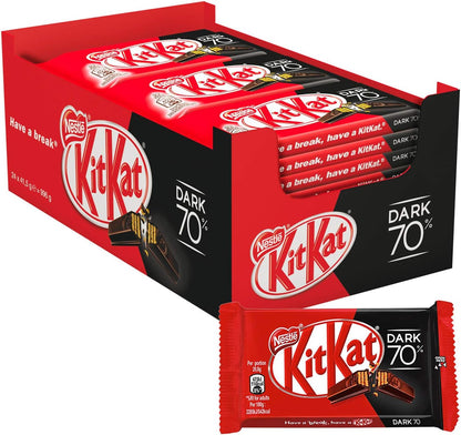 KitKat Dark 70% Chocolate - 24 X 42g