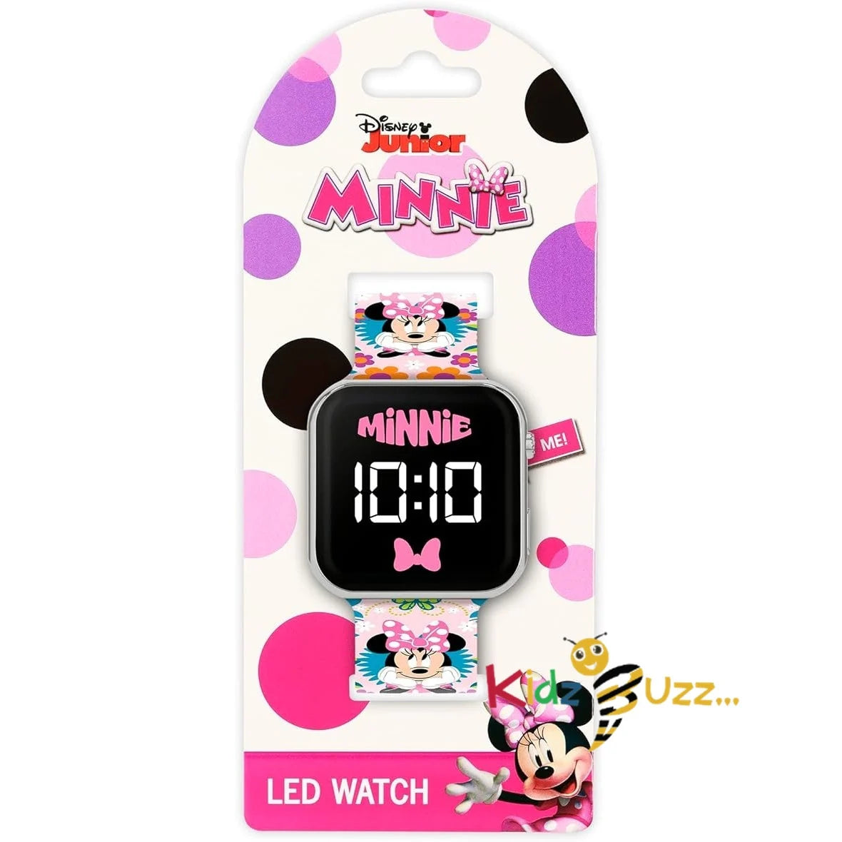 Minnie Mouse Printed LED Watch
