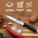 8" Carving knife - Stainless Steel Blade Knife kitchenware