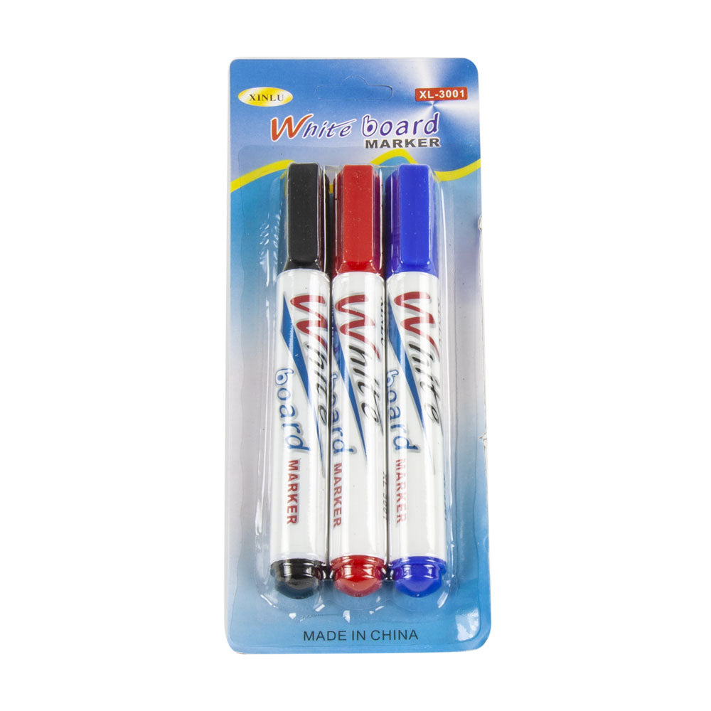3Pcs White Board Marker Set