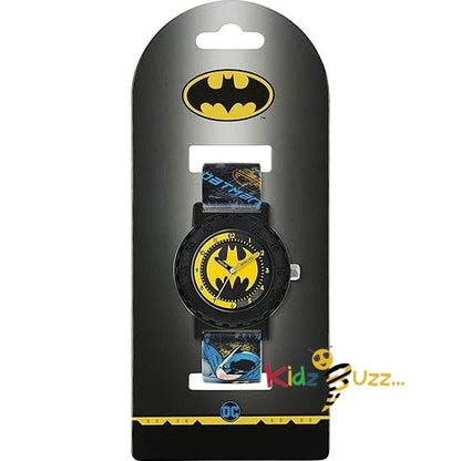 Batman Boy's Analog Quartz Watch with Silicone Strap