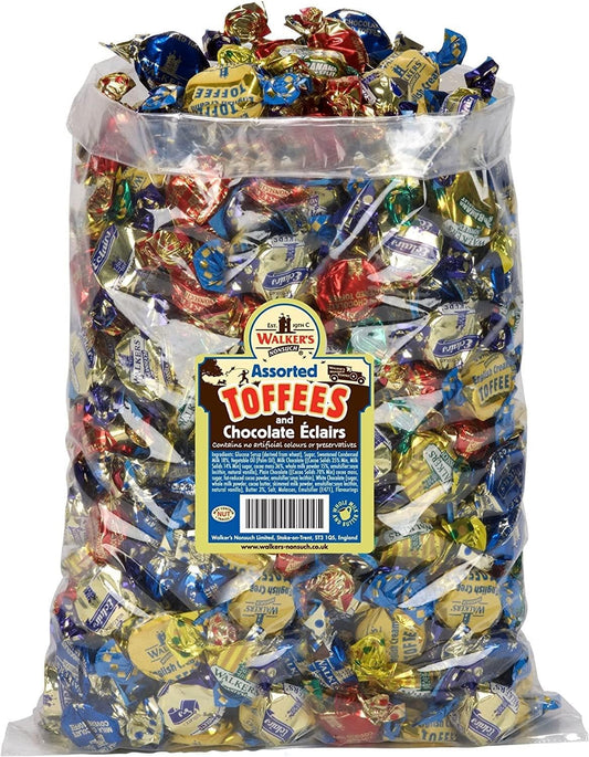 Walkers Assorted Toffees and Chocolate Eclairs