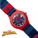 Kid's Spider-Man Blue Velcro Strap Watch